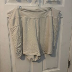 Soft Cream French Terry Shorts